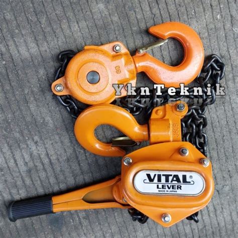 Jual Lever Block Hoist Ton X Meter Vital Made In Japan Shopee