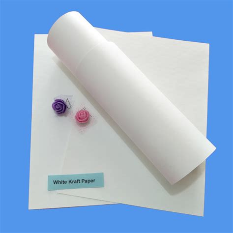 30 150GSM Food Grade Mg Bleached White Kraft Paper Rolls For