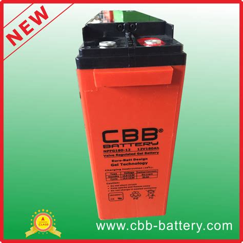 Best Seller 180ah Telecom Front Terminal 12V AGM Deep Cycle Gel Battery