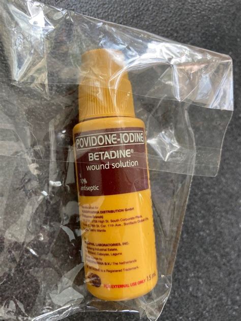 BETADINE wound solution on Carousell