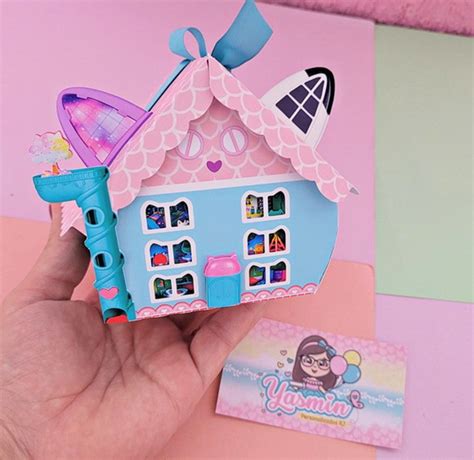 Kit 10 Casinha a Casa Mágica da Gabby Lembrancinha Elo7