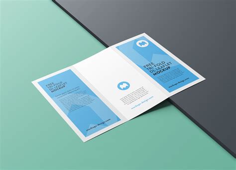 Free Premium Tri Fold Brochure Mockup Psd Set Good Mockups