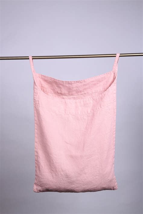 Linen Laundry Bag / Linen Bag / Hanging Laundry Bag / Wall - Etsy