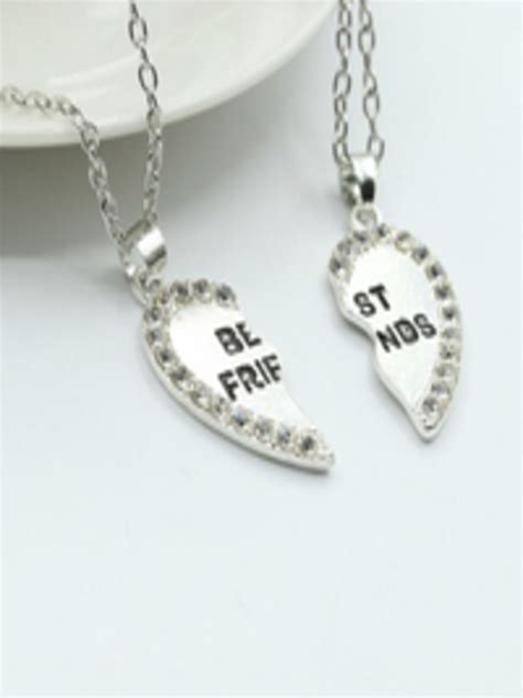 Buy Salty Set Of 2 Best Friends Charm Necklace Necklace And Chains