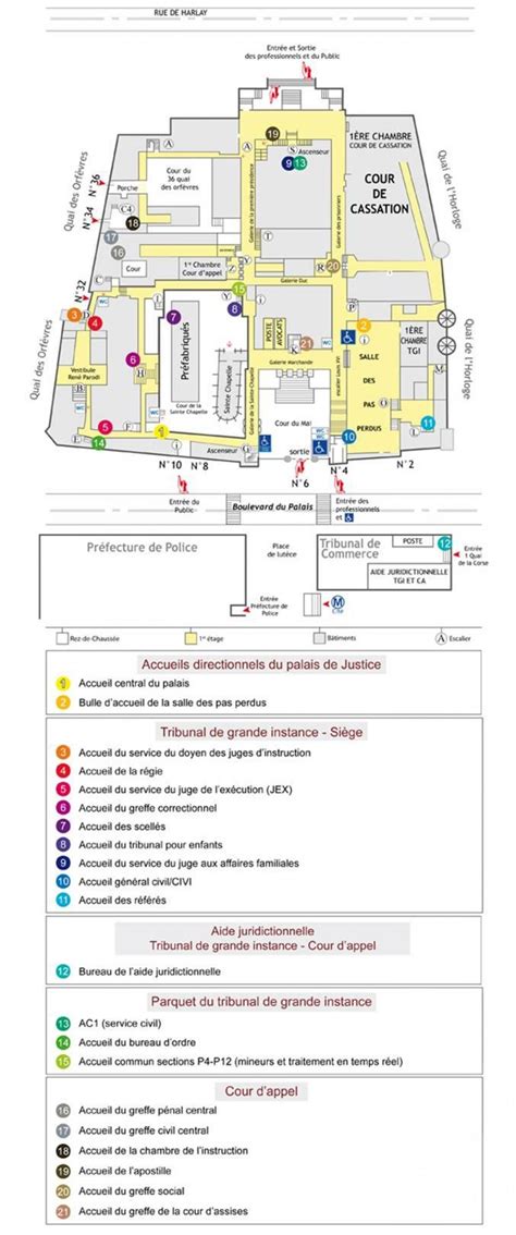Transportation Guide to Metropolitan Parking at Palais de Justice 8