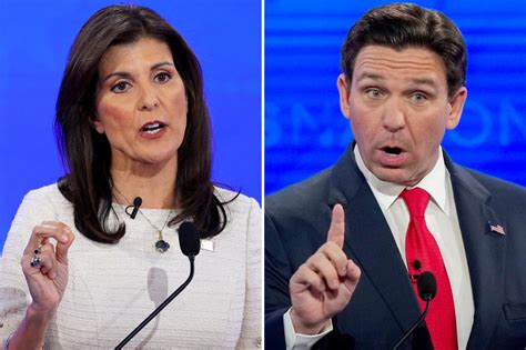 Republican Debate Live Updates Nikki Haley Ron Desantis Go Head To