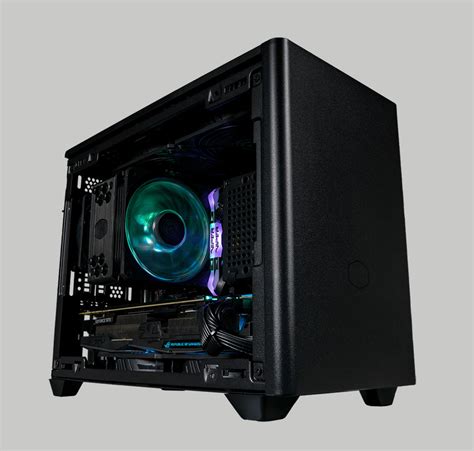 Cooler Master Masterbox Nr Mini Itx Case Black Mcb Nr Knnn S