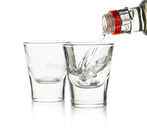 Pouring A Shot Of Whisky Stock Image Image Of Figure 5035015