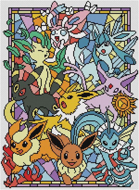 Pokemon Cross Stitch Patterns