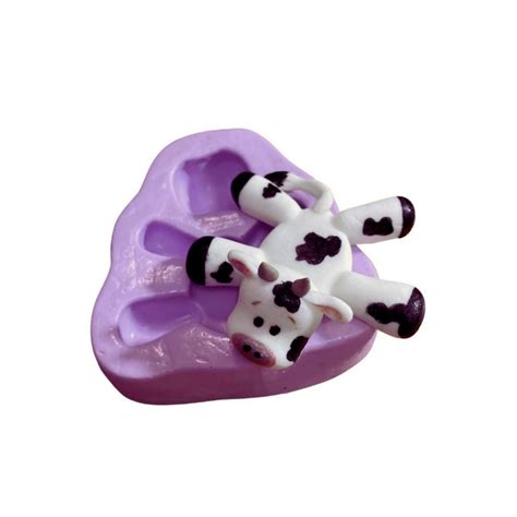 Ab Molde Silicone Vaca Confeitaria Biscuit Elo