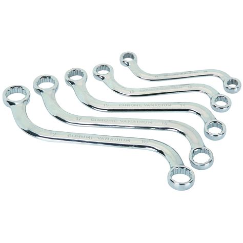 5PC "S" TYPE BOX-END WRENCH SET - SAE - NGC Industries