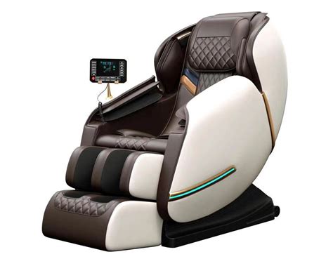 Flotti Apricot Kinetic Manipulator Massage Chair Large Lcd Touch Screen With Sl Track Massage