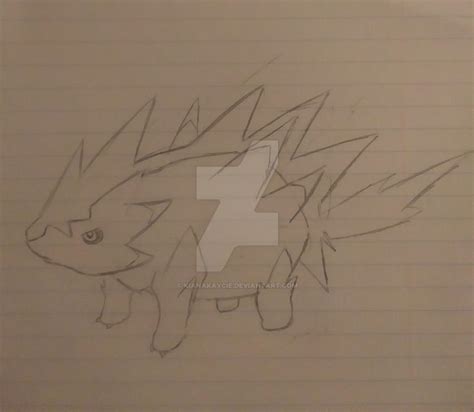 Porcupine Fakemon By Kianakaycie On Deviantart