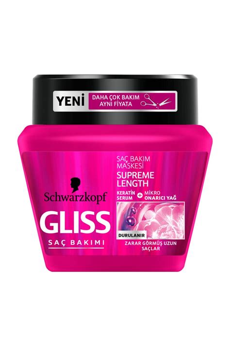 Gliss Supreme Length Maske Ml Arslan Fiyat Yorumlar Trendyol