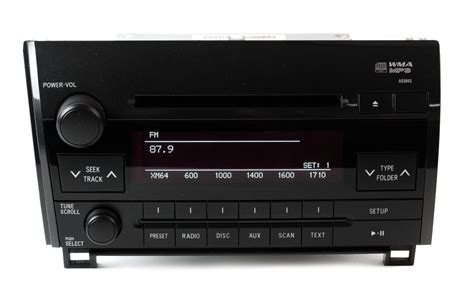 2010 2013 Toyota Tundra Am Fm Radio Mp3 Single Disc Cd Player 86120 0c 1factoryradio