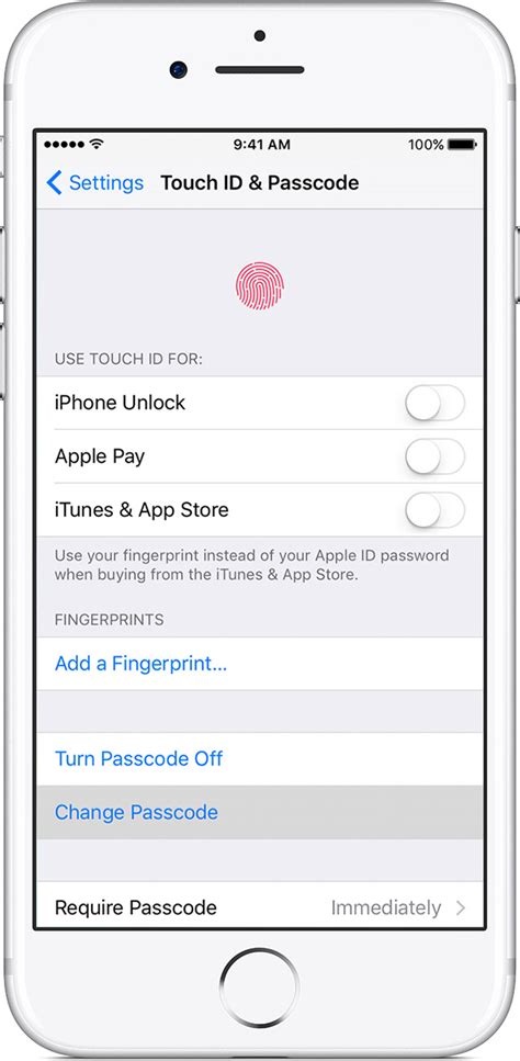 Use A Passcode With Your IPhone IPad Or IPod Touch Apple Support