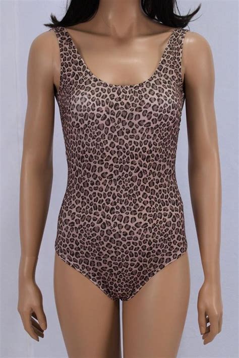 Zwempak Leopard Print Badpak Dames Badmode Tank Bikini Strandkleding