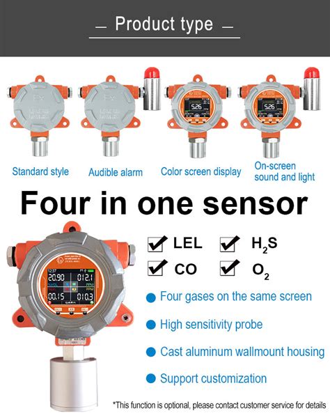 Fixed So Gas Detector Explosion Proof Sulfur Dioxide Gas Sensor