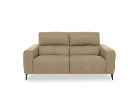 World Of Leather New York 2 Seater Leather Sofa Nude By Furniture