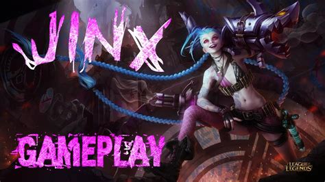 Jinx Adc Full Gameplay Spotlight League Of Legends New