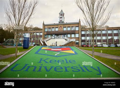 Autumn Day At Keele University Campus Library Officially Known As The