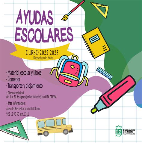 Convocatoria Ayudas Escolares Curso 2022 2023 Ayuntamiento De