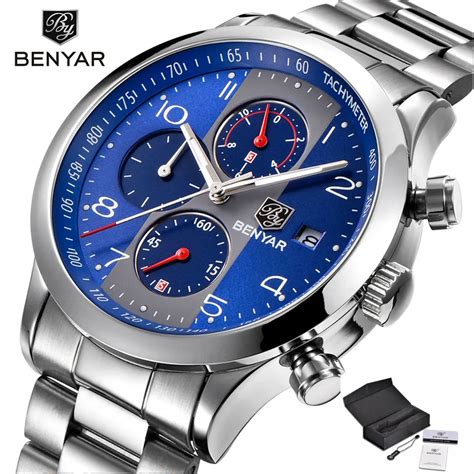 Aliexpress Buy Benyar Watch Men Luxury Brand New Fashion