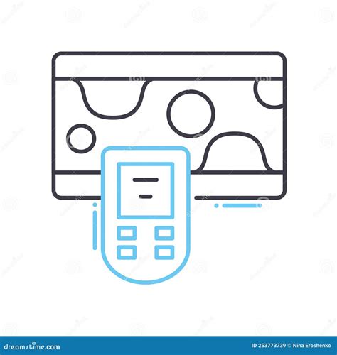 Cholesterol Check Line Icon, Outline Symbol, Vector Illustration