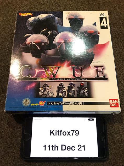 Hot Wheels Bandai CWUE Vol 4 Hobbies Toys Collectibles Memorabilia Fan Merchandise On