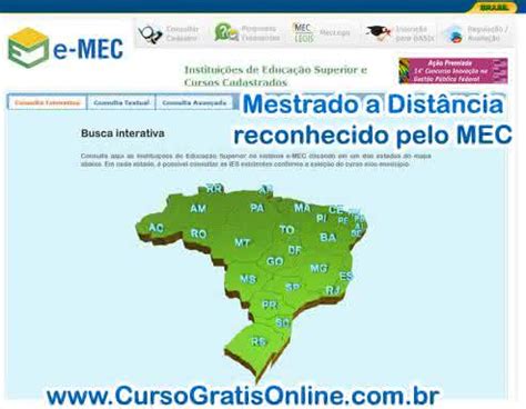 Mestrado Gratuito A Distancia - Mestrado a Distância Online - Mestrado EAD - CURSOS GRATUITOS
