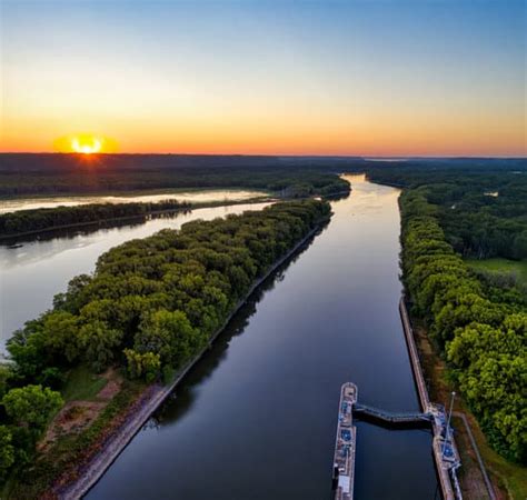 Aerial View of Water Canal - Photos by Canva