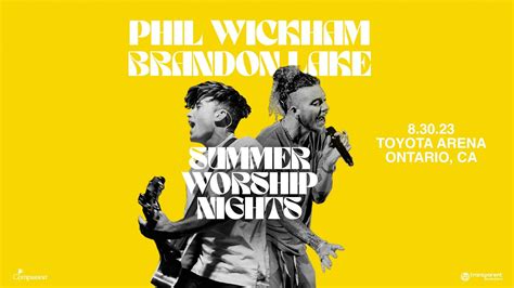 ksgn summer worship nights  phil wickham brandon lake