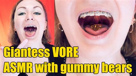 ASMR Hungry Giantess Eating Gummy Bears K Secret Life Of K Fetish MILF Clips Sale