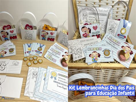 Lembrancinha Dia Dos Pais Educação Infantil Para Imprimir - Kit Lembrancinhas Dia dos Pais para Educação Infantil - Materiais e ...