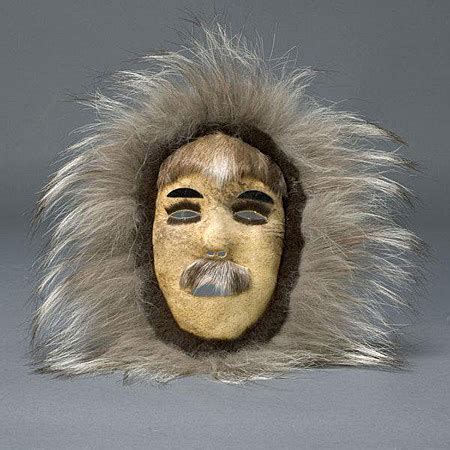 Mask: ‘Inuit’- Iñupiat People - Hartenberger World Musical Instrument ...