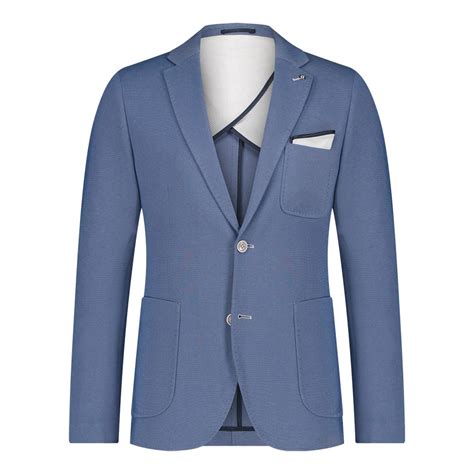 Blazers Blue Industry Jbi M20 Schmalz Mannen Mode