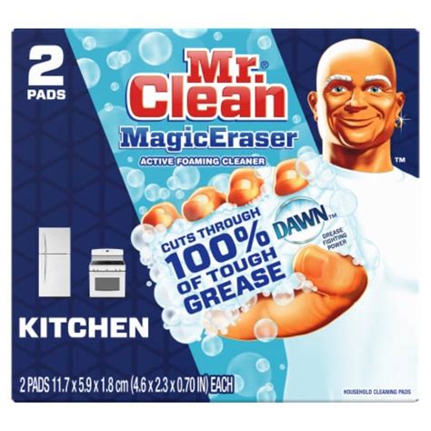 Mr Clean Magic Eraser Kitchen Cleaning Pads With Dawn And Durafoam 2