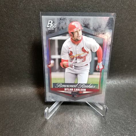 2021 Bowman Platinum RENOWNED ROOKIES Cardinals Dylan Carlson RR 2 EBay