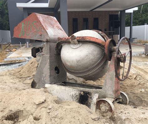 Sewa Mesin Bancuh Simen Concrete Mixer Mesin Simen Sewa Shopee