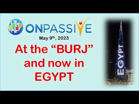 ONPASSIVE Active In Egypt YouTube