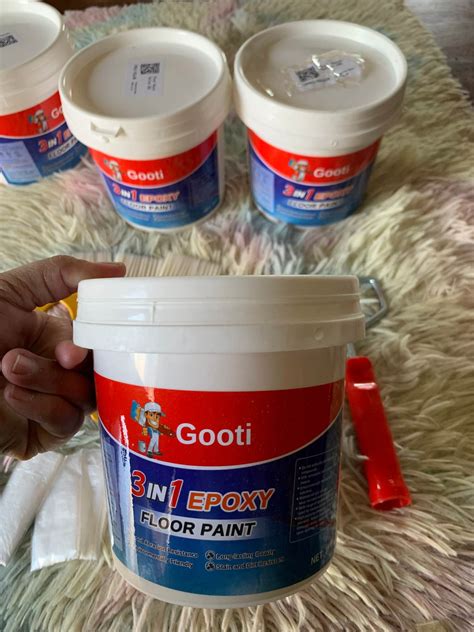 gooti    epoxy floor paint yellow kg  pesos   pcs onhand