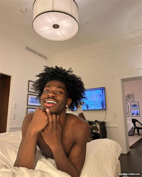 Lil Nas X Nude And Sexy Underwear Photos The Men Men