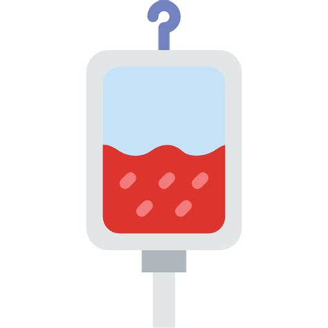 Blood Transfusion Prettycons Flat Icon