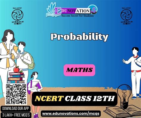 NCERT Class 12 Maths MCQ Probability MCQs Multiple Choice Questions