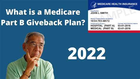 What Is A Medicare Part B Giveback Plan Youtube