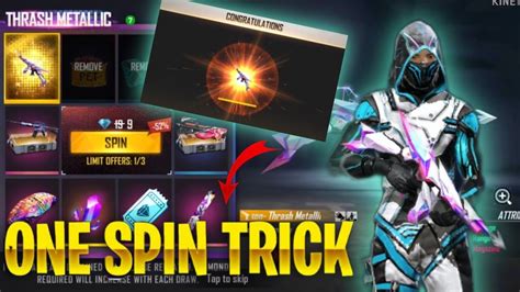 NEW FADED WHEEL EVENT FREE FIRE THRASH METALLIC THOMPSON SKIN YouTube