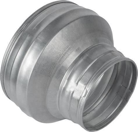 6" to 4" Inch Duct Reducer Round Reducer Duct Fitting Pipe Increaser