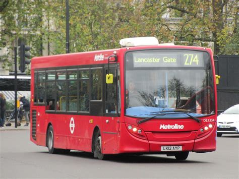 Metroline DE1334 LK12AYP Seen In Marble Arch On Route 274 Flickr