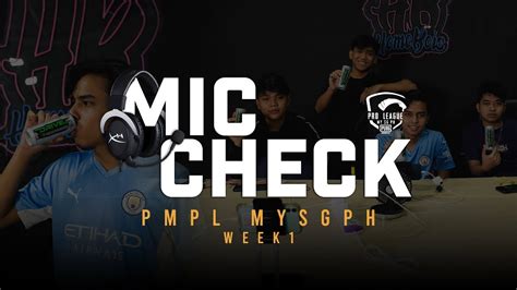 MIC CHECK PMPL MY SG PH WEEK 1 DAY 1 MATCH 4 WINNER WINNER CHICKEN