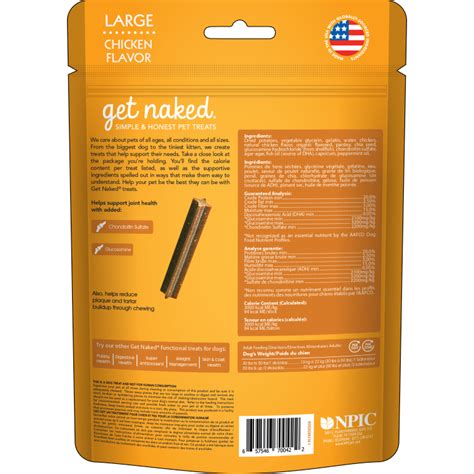 Get Naked GF Joint Health Dental Sticks Large 187g